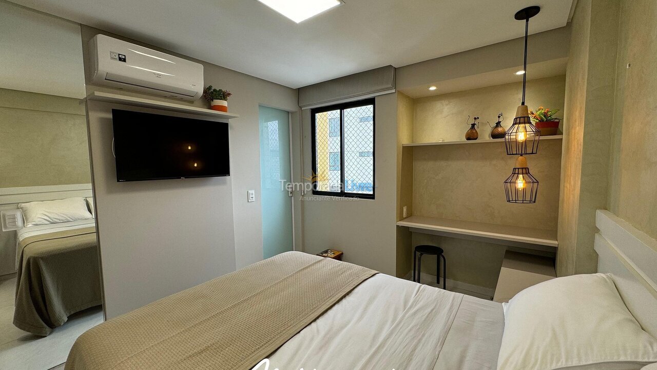 Apartamento para aluguel de temporada em João Pessoa (Tambaú)