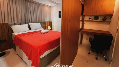 Apart c/ banheira- Jardim Oceania-Miramar