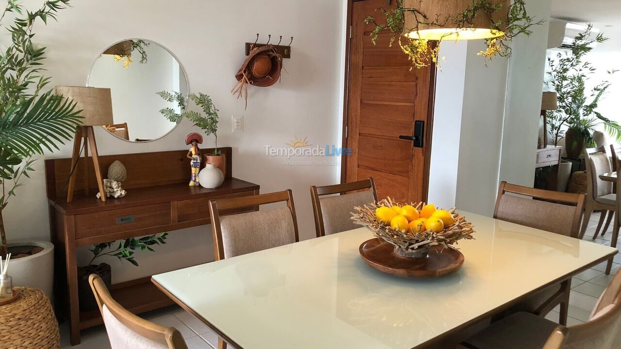 Apartamento para aluguel de temporada em João Pessoa (Jardim Oceania)