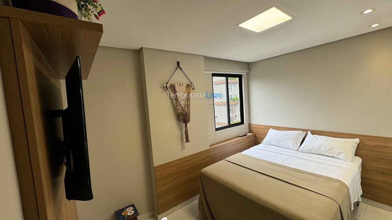 Apartamento para aluguel de temporada em João Pessoa (Tambaú)