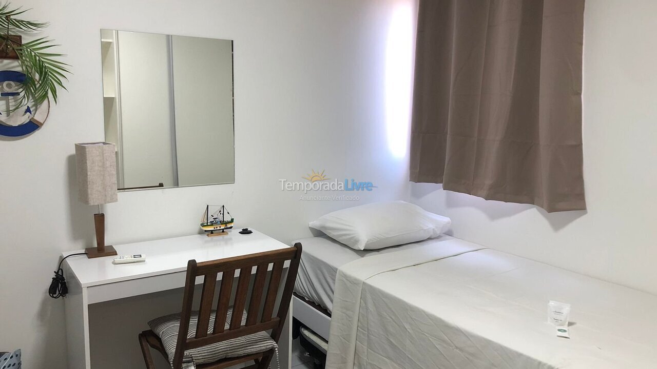 Apartamento para aluguel de temporada em João Pessoa (Jardim Oceania)