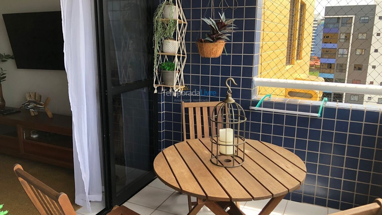 Apartamento para aluguel de temporada em João Pessoa (Jardim Oceania)