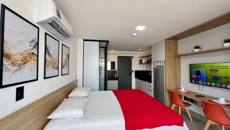 Aconchegante flat no Get By Side