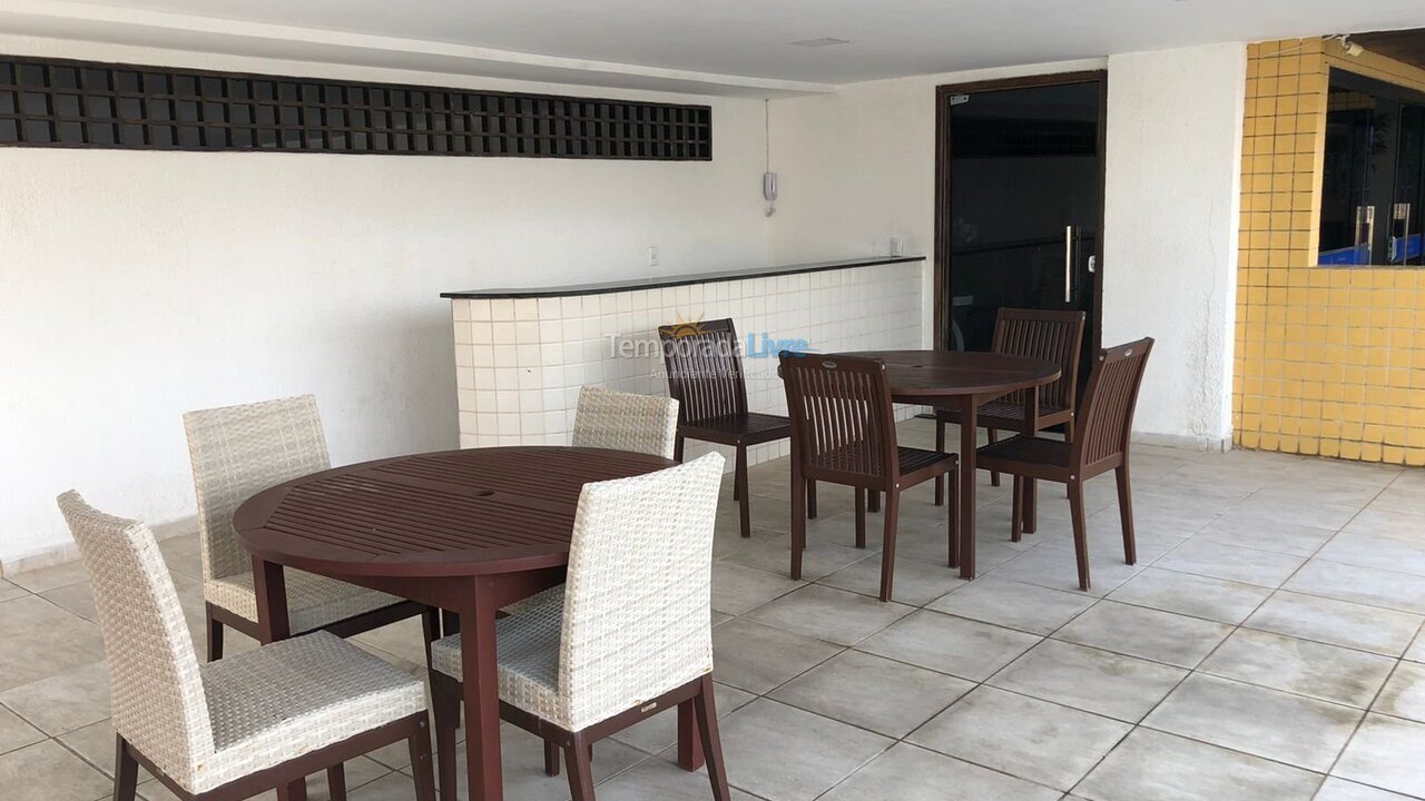Apartamento para aluguel de temporada em João Pessoa (Jardim Oceania)