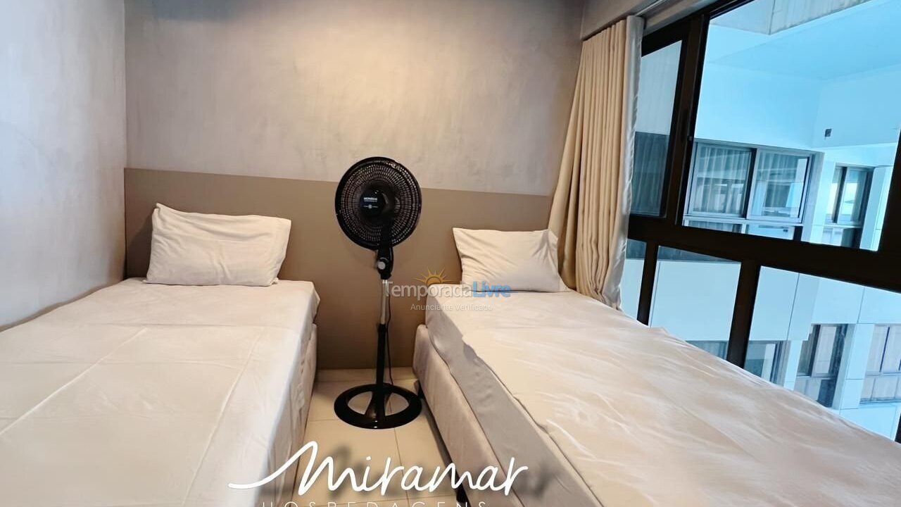 Apartamento para aluguel de temporada em João Pessoa (Tambaú)