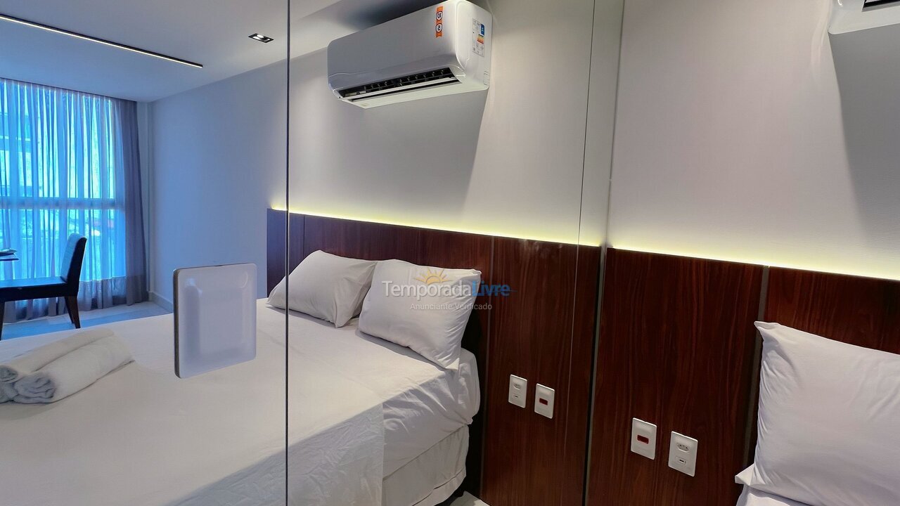 Apartamento para aluguel de temporada em João Pessoa (Cabo Branco)