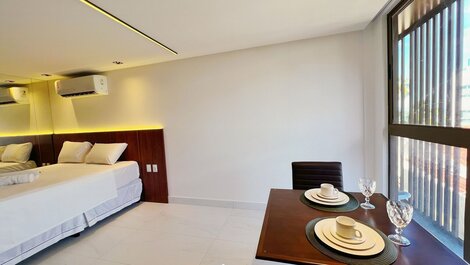 Sofisticado Flat no Unity - Miramar Hospedagens