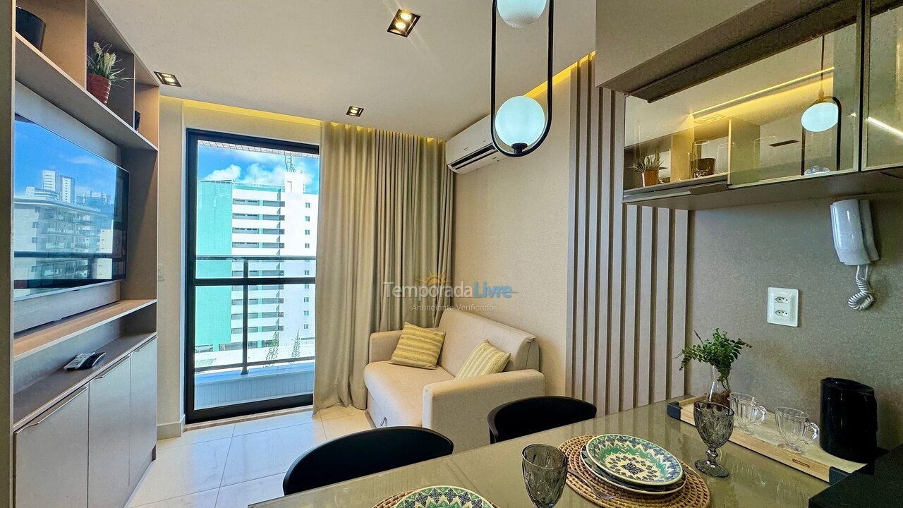 Apartamento para aluguel de temporada em João Pessoa (Tambaú)