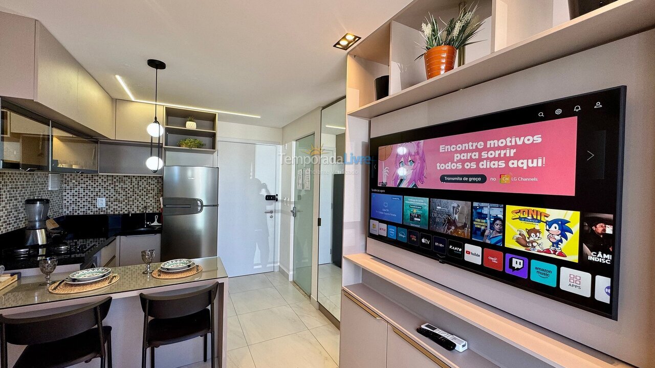 Apartamento para aluguel de temporada em João Pessoa (Tambaú)