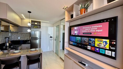 Flat em Tambaú p/ 4 Pessoas-Miramar Hospedagens