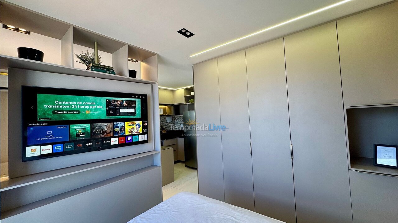 Apartamento para aluguel de temporada em João Pessoa (Tambaú)