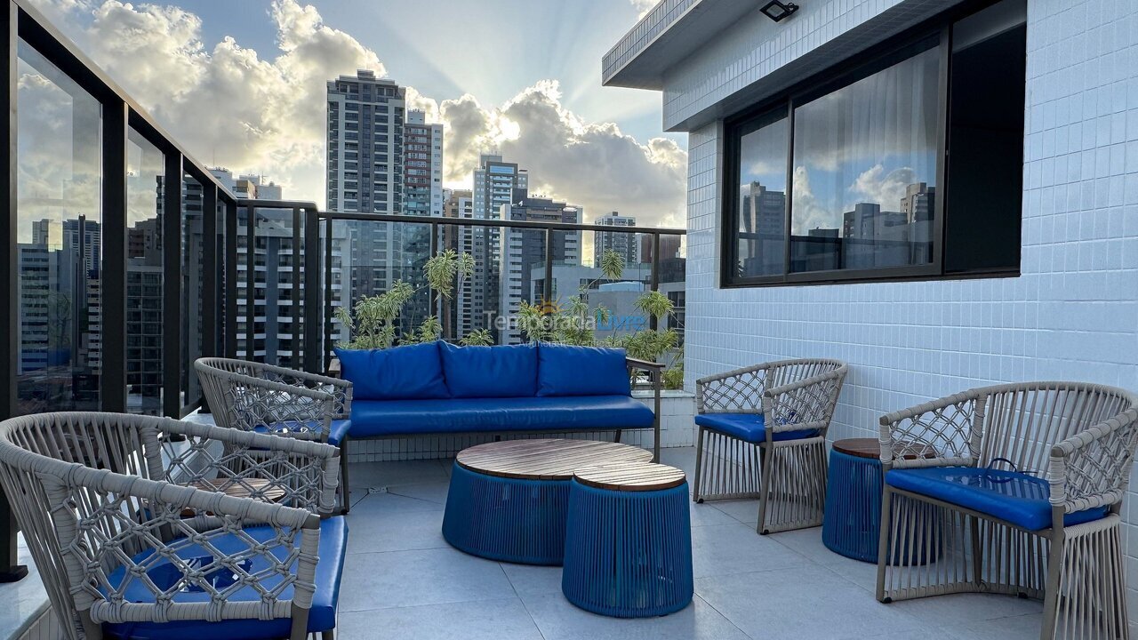 Apartamento para aluguel de temporada em João Pessoa (Tambaú)