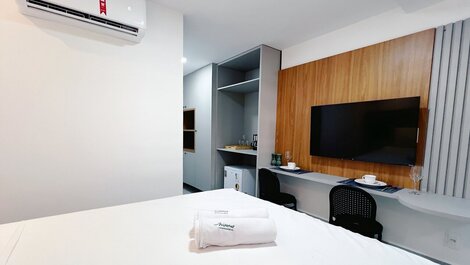 Lindo Flat Térreo c/Terraço Legacy Cabo Branco