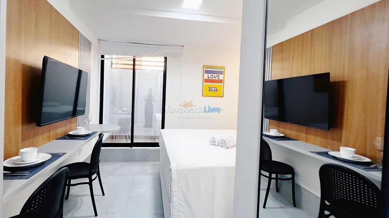 Apartamento para aluguel de temporada em João Pessoa (Cabo Branco)