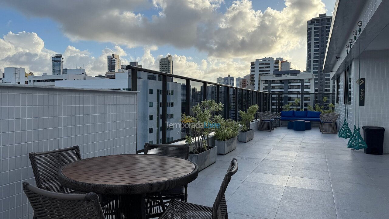 Apartamento para aluguel de temporada em João Pessoa (Tambaú)