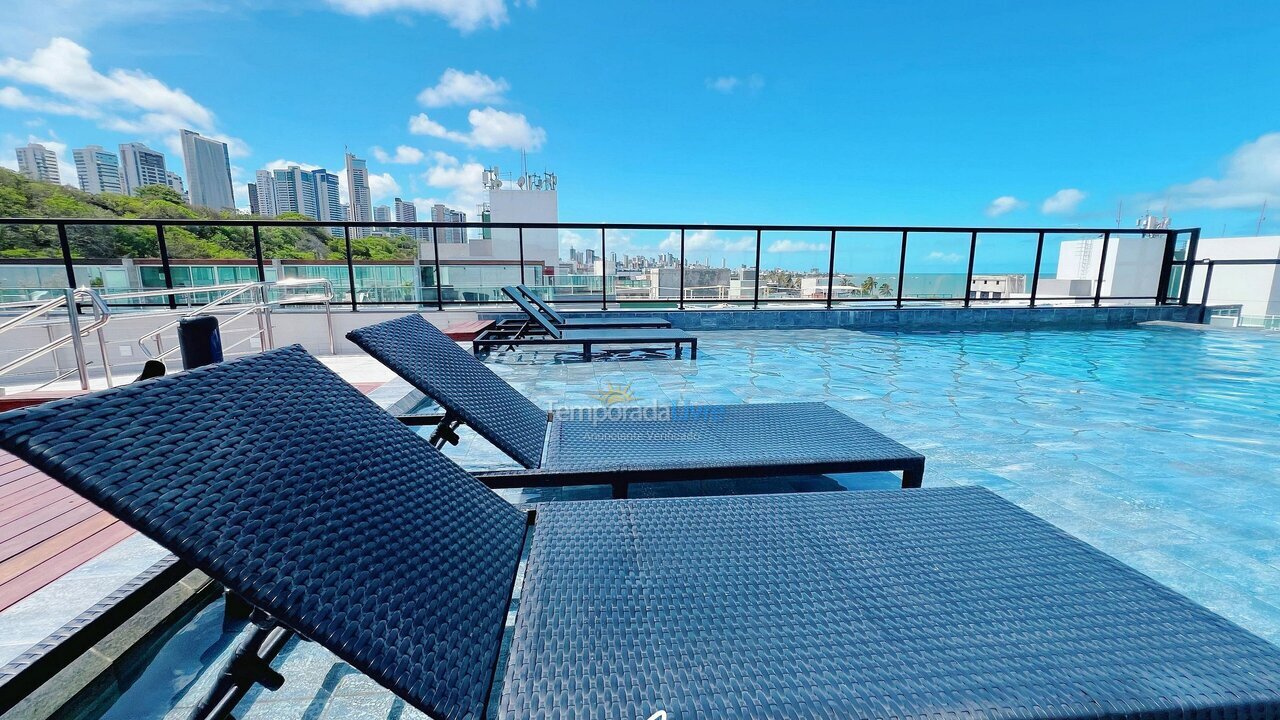 Apartamento para aluguel de temporada em João Pessoa (Cabo Branco)