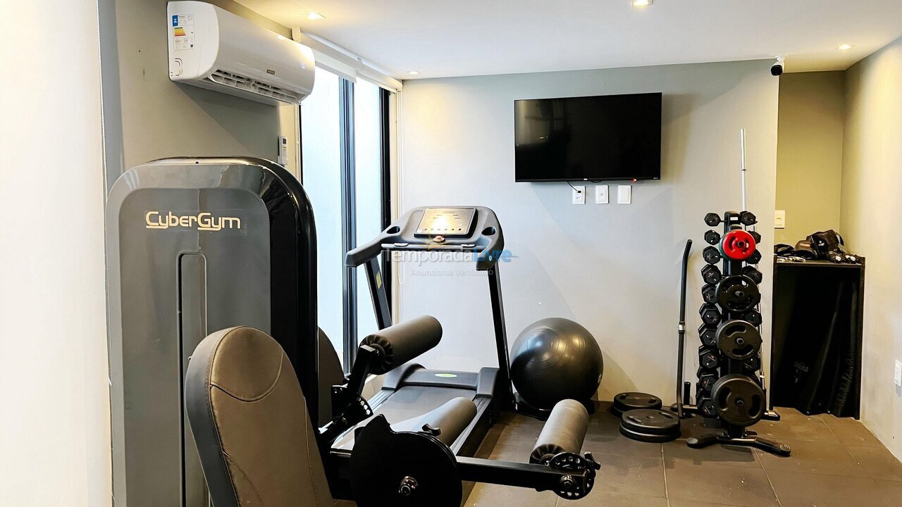 Apartamento para aluguel de temporada em João Pessoa (Cabo Branco)