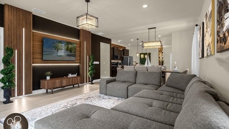 Vacaciones Disney en una casa de lujo.