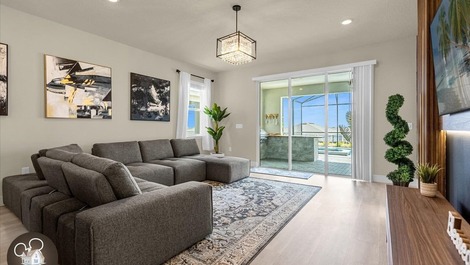 Vacaciones Disney en una casa de lujo.