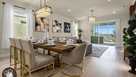 Vacaciones Disney en una casa de lujo.