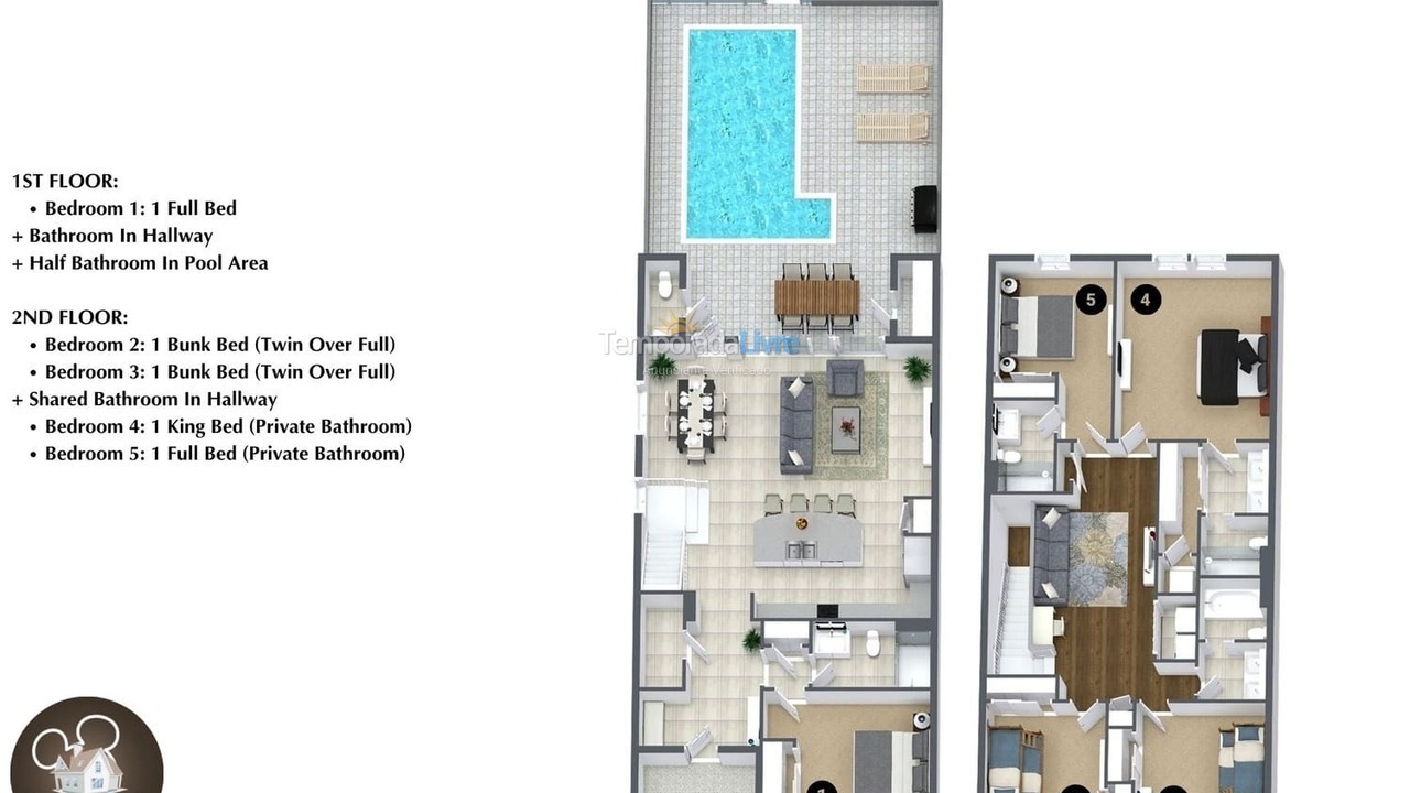 Casa para alquiler de vacaciones em Orlando (Davenport)