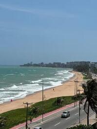 Flat em hotel de luxo Ritz Suítes Grand Hotel Boutique vista ampla mar