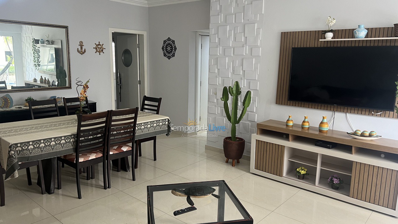 Apartment for vacation rental in Guarujá (Pitangueiras)