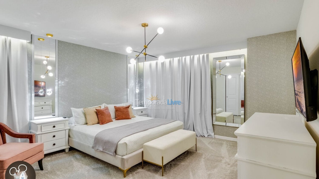 Casa para aluguel de temporada em Orlando (Davenport)