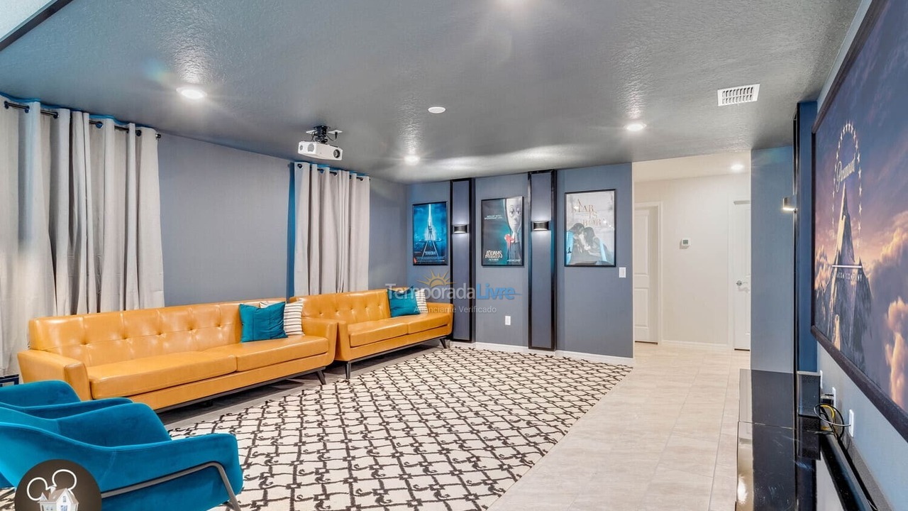 Casa para aluguel de temporada em Orlando (Davenport)