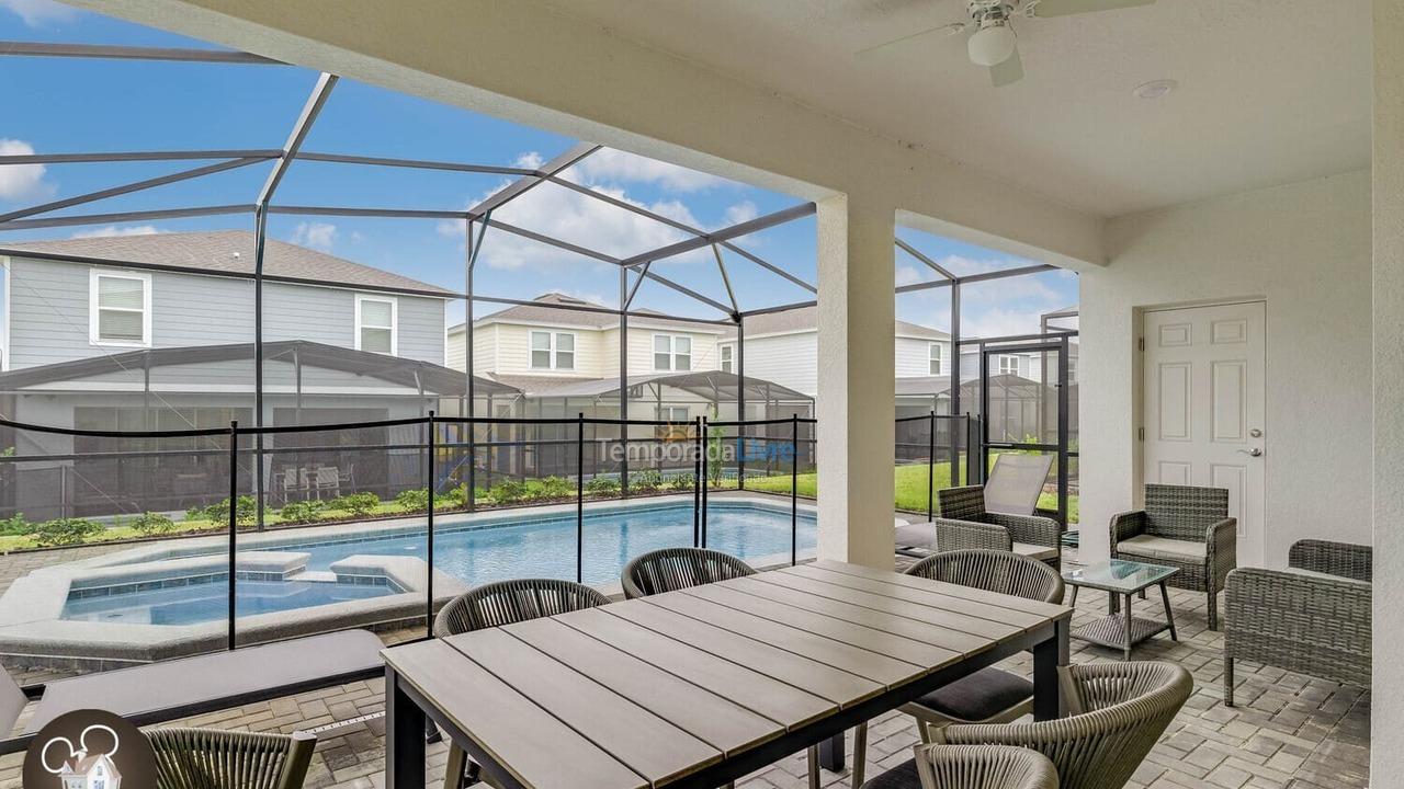 Casa para aluguel de temporada em Orlando (Davenport)