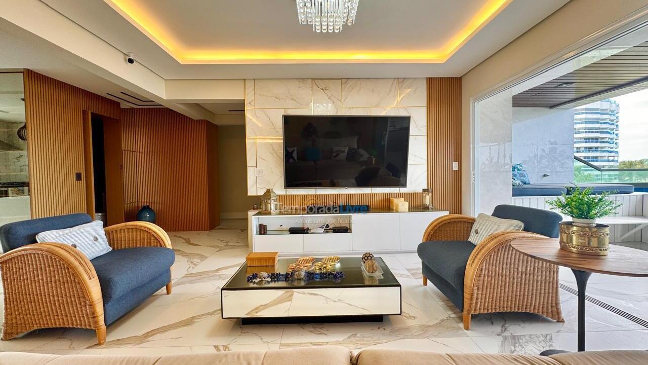 Apartamento para alquiler de vacaciones em Bertioga (Riviera de São Lourenço)