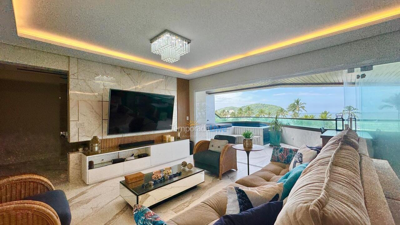 Apartamento para alquiler de vacaciones em Bertioga (Riviera de São Lourenço)