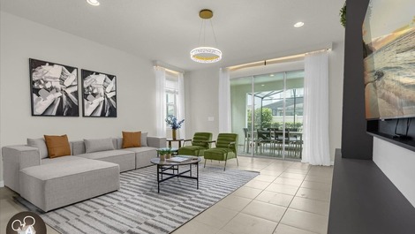 Casa com 7 quartos próximo a Disney