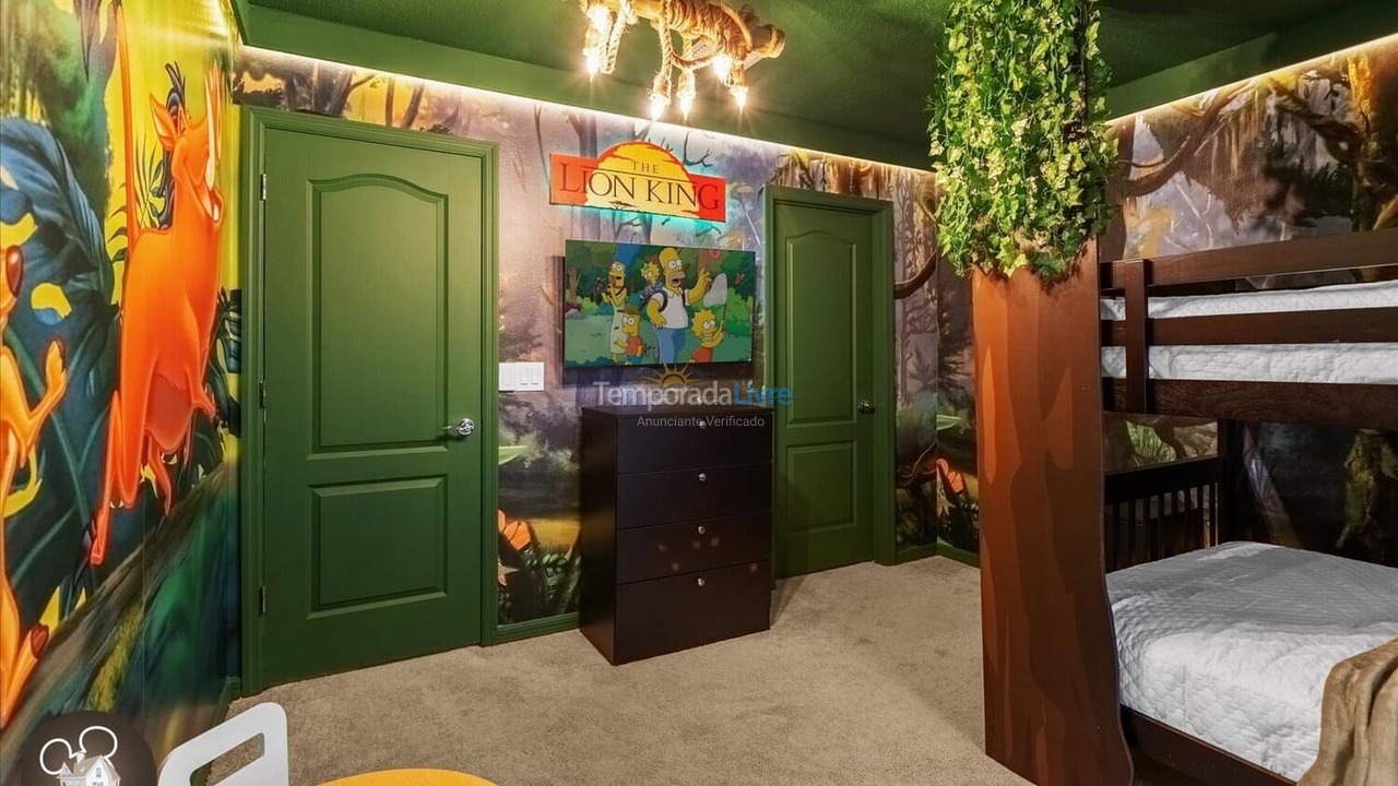 Casa para aluguel de temporada em Orlando (Kissimmee)