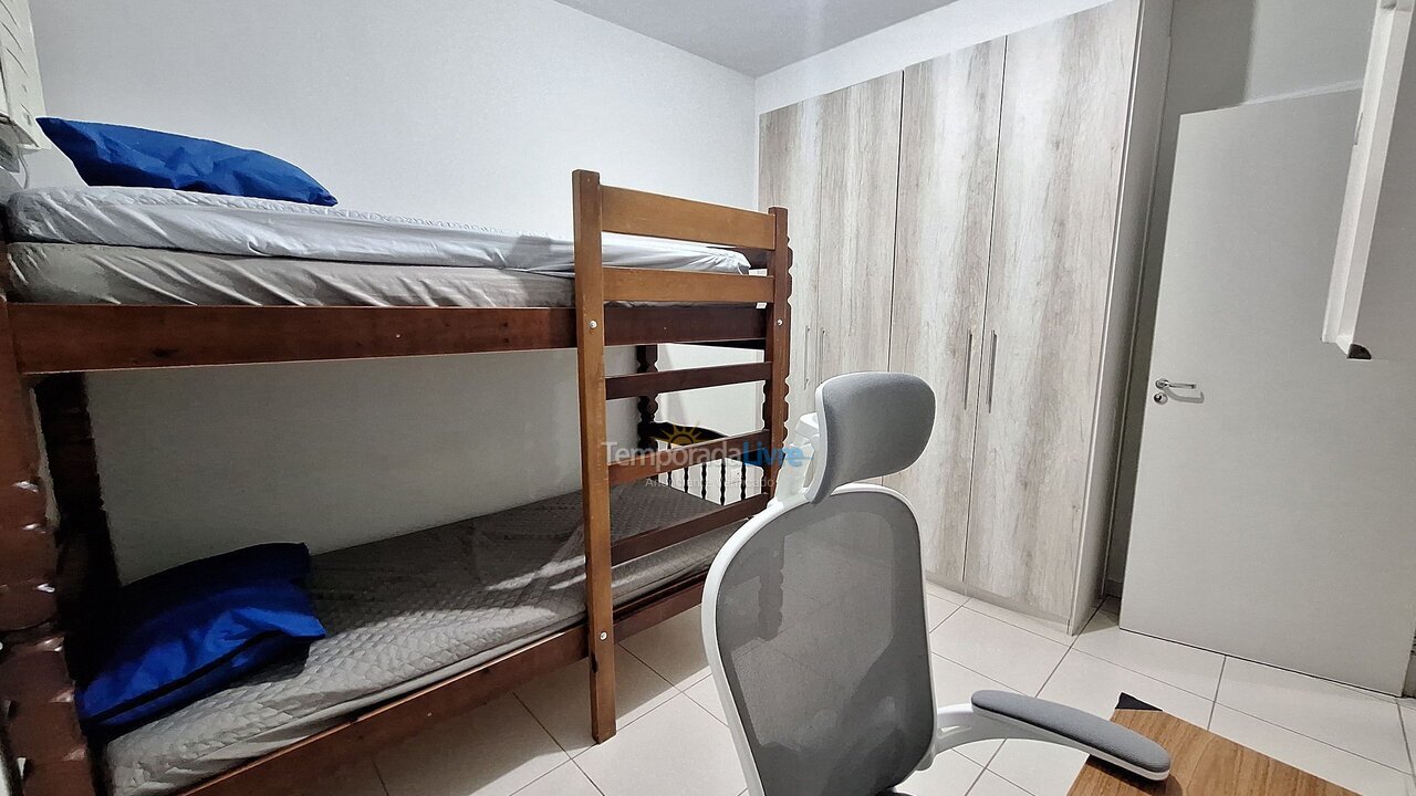 Apartment for vacation rental in Caraguatatuba (Indaiá)