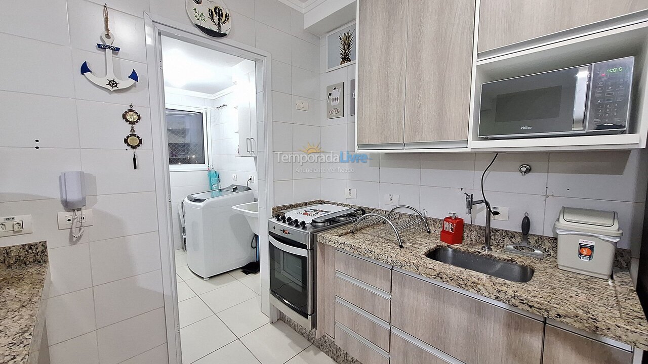 Apartment for vacation rental in Caraguatatuba (Indaiá)