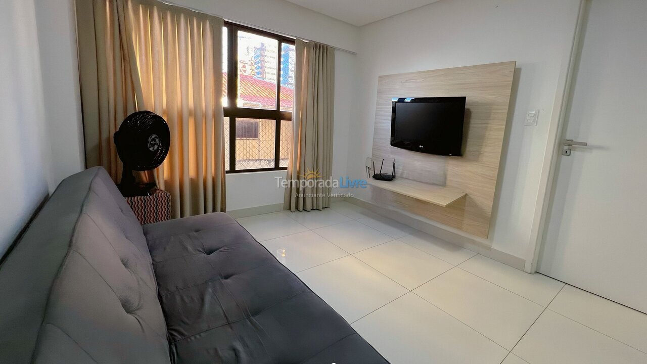 Apartamento para aluguel de temporada em João Pessoa (Manaíra)