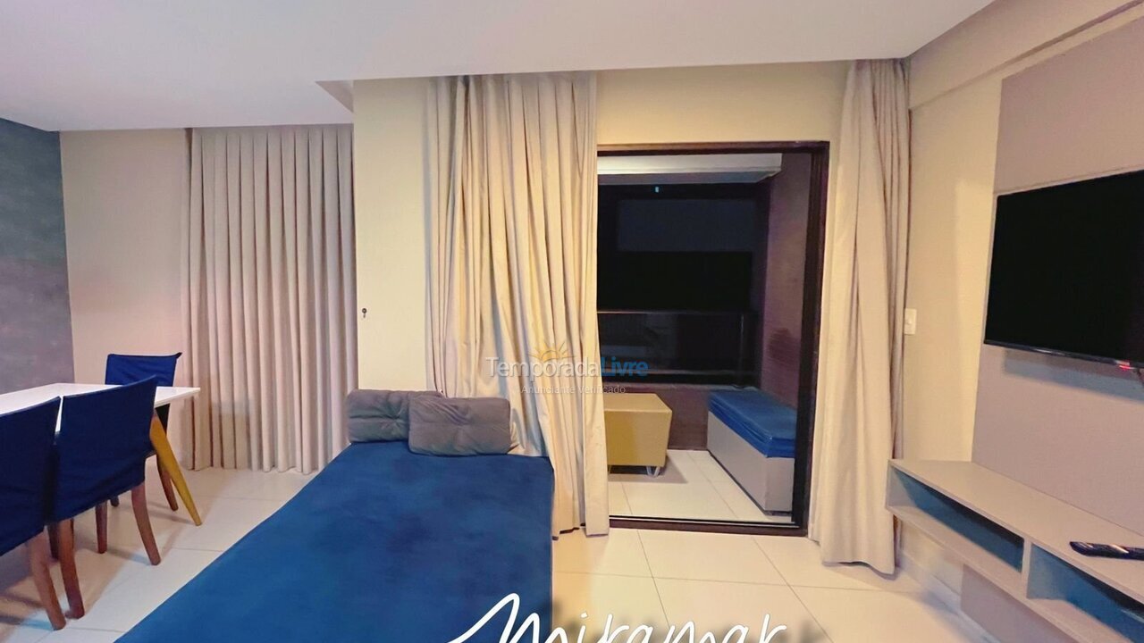 Apartamento para aluguel de temporada em João Pessoa (Tambaú)