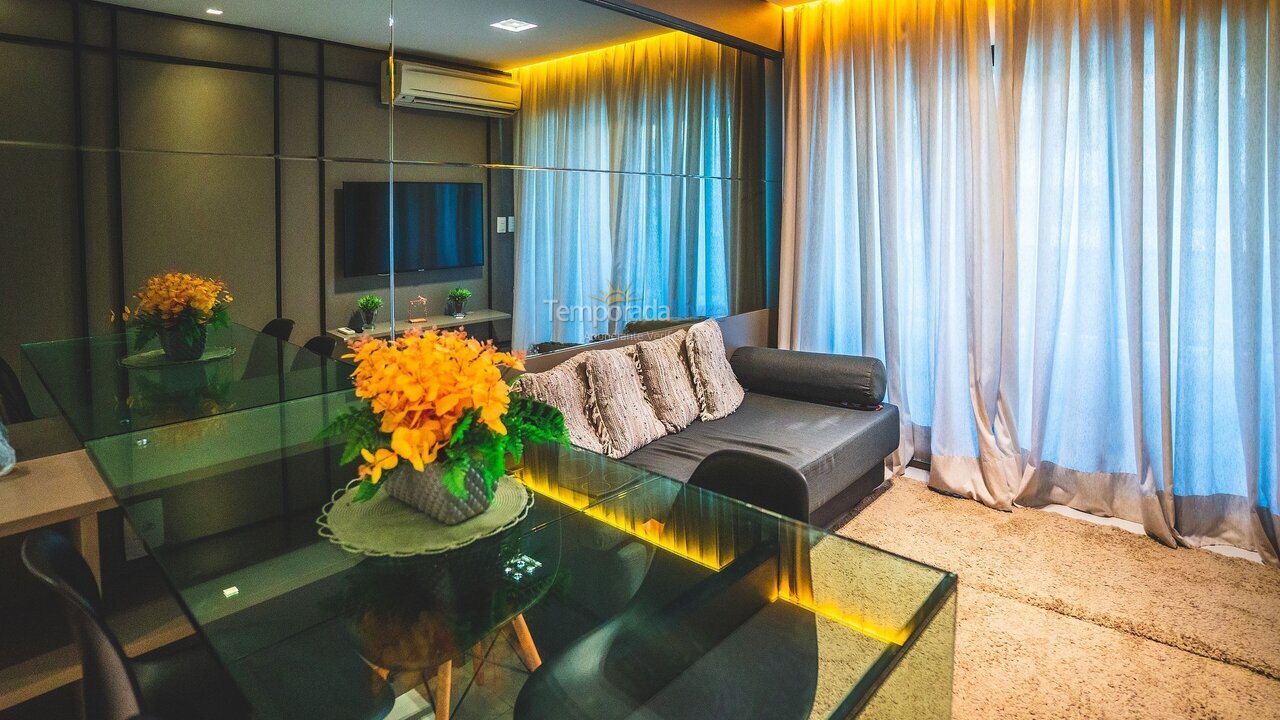 Apartamento para aluguel de temporada em João Pessoa (Tambaú)