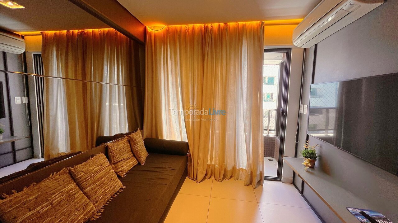 Apartamento para aluguel de temporada em João Pessoa (Tambaú)