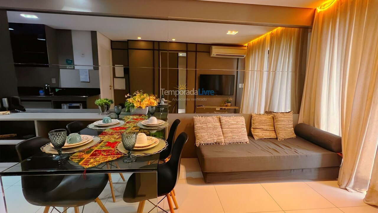 Apartamento para aluguel de temporada em João Pessoa (Tambaú)