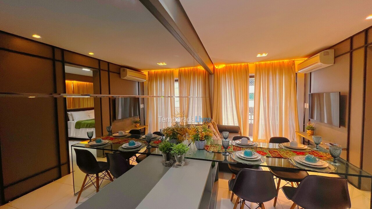 Apartamento para aluguel de temporada em João Pessoa (Tambaú)