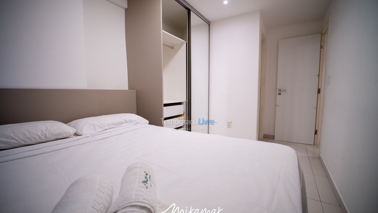 Apartamento para aluguel de temporada em João Pessoa (Tambaú)