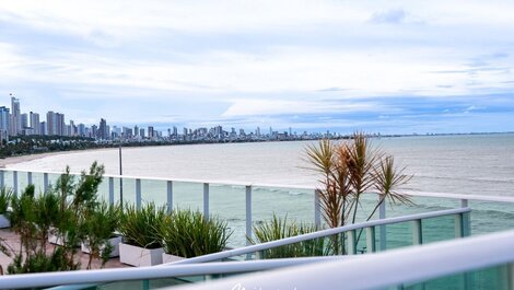 Flat Frente Mar Maravilhoso no Blue Sunset