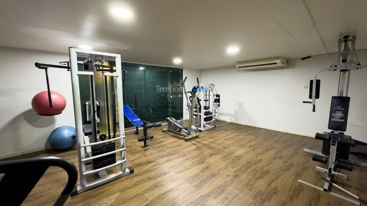 Apartamento para aluguel de temporada em João Pessoa (Cabo Branco)