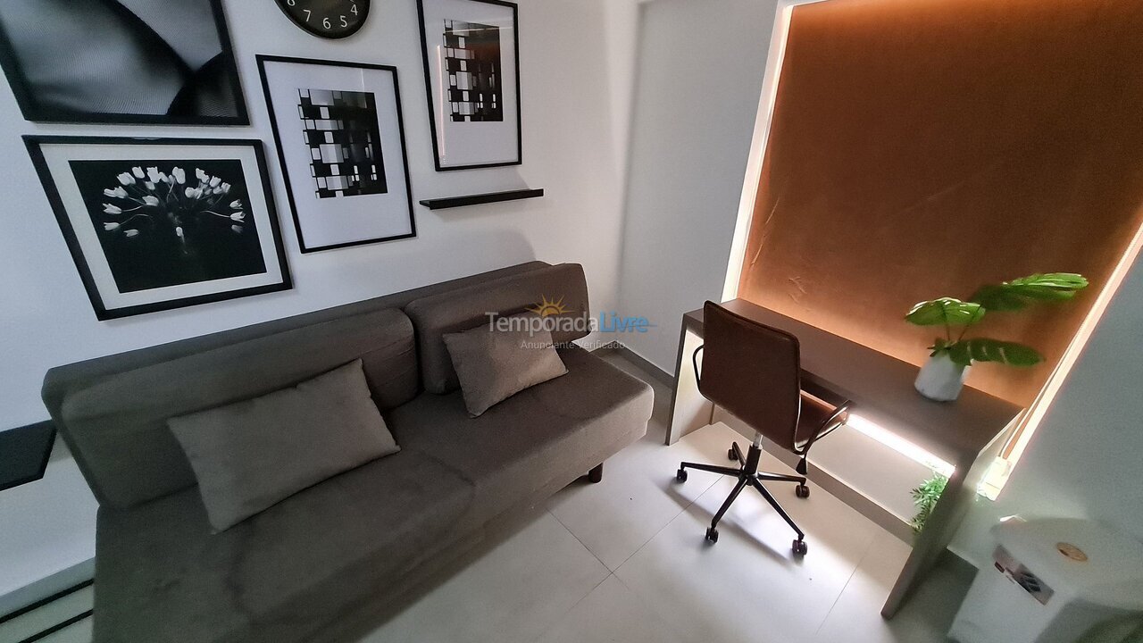 Apartamento para aluguel de temporada em João Pessoa (Tambaú)