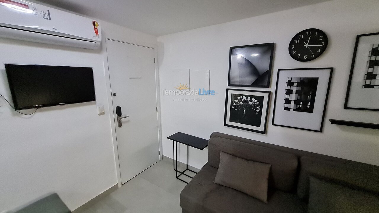 Apartamento para aluguel de temporada em João Pessoa (Tambaú)