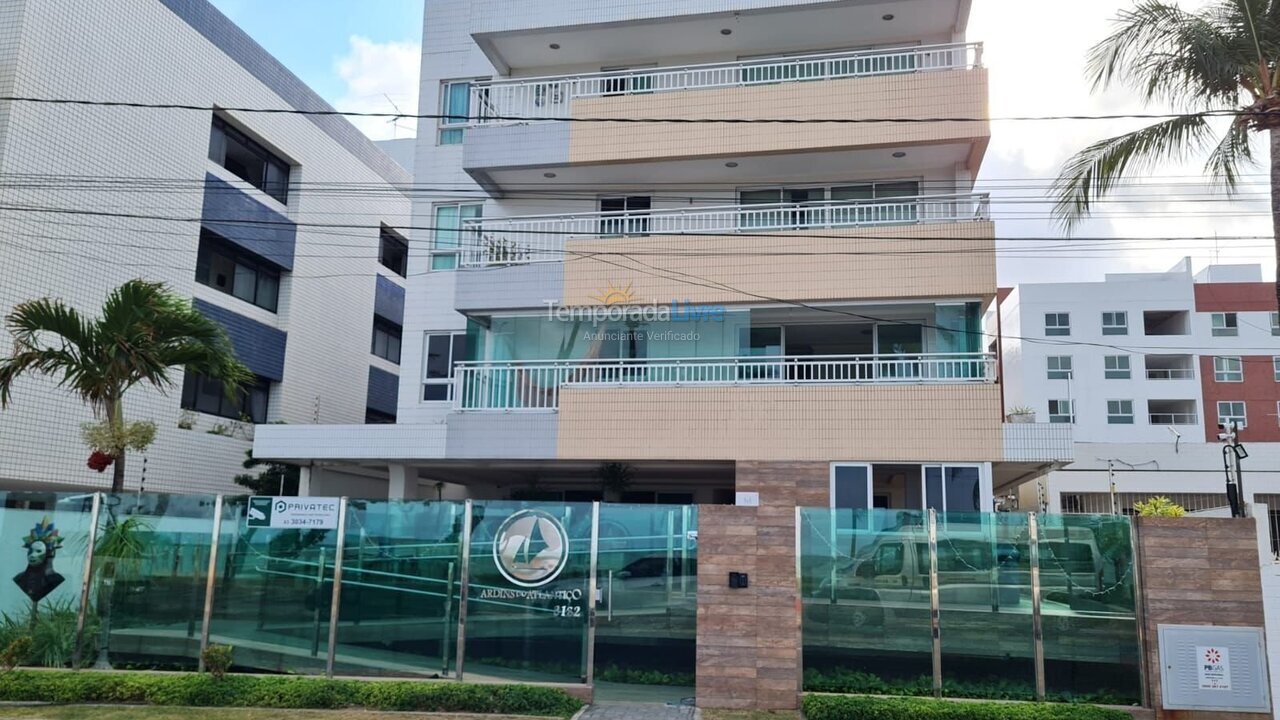 Apartamento para aluguel de temporada em João Pessoa (Cabo Branco)