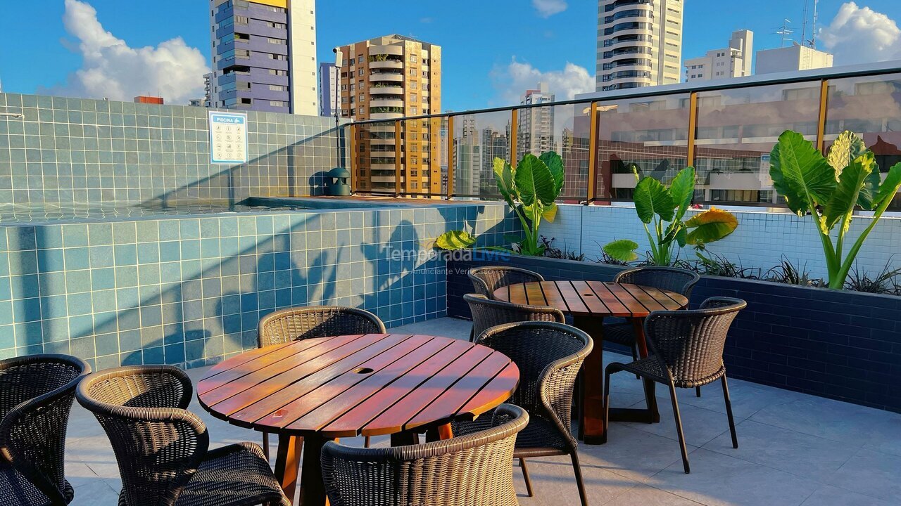 Apartamento para aluguel de temporada em João Pessoa (Manaíra)
