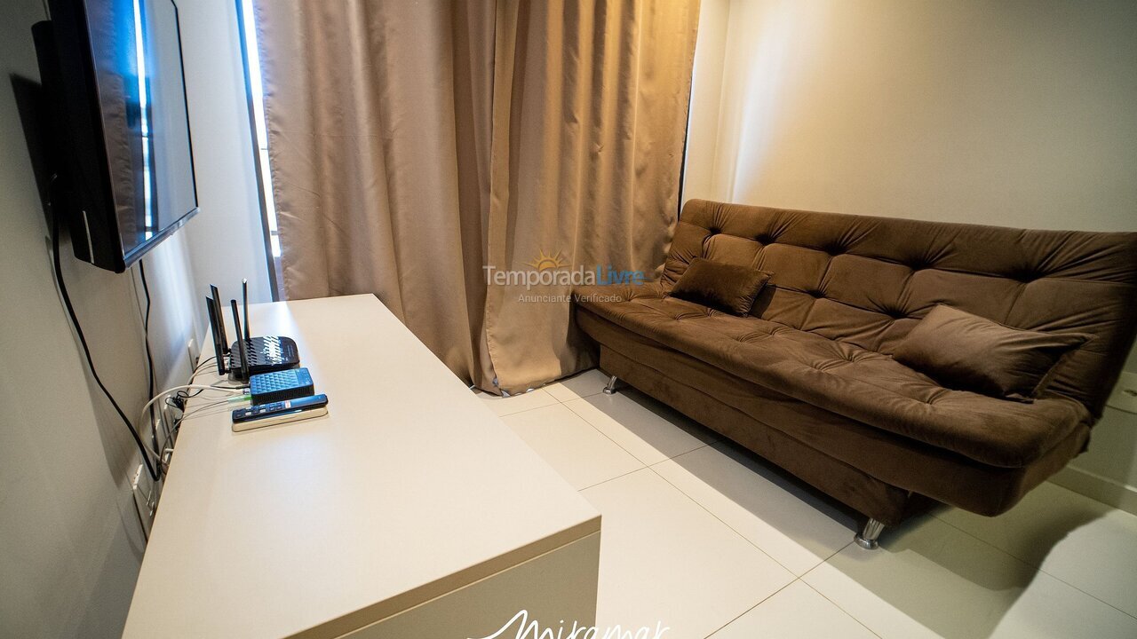 Apartamento para aluguel de temporada em João Pessoa (Tambaú)